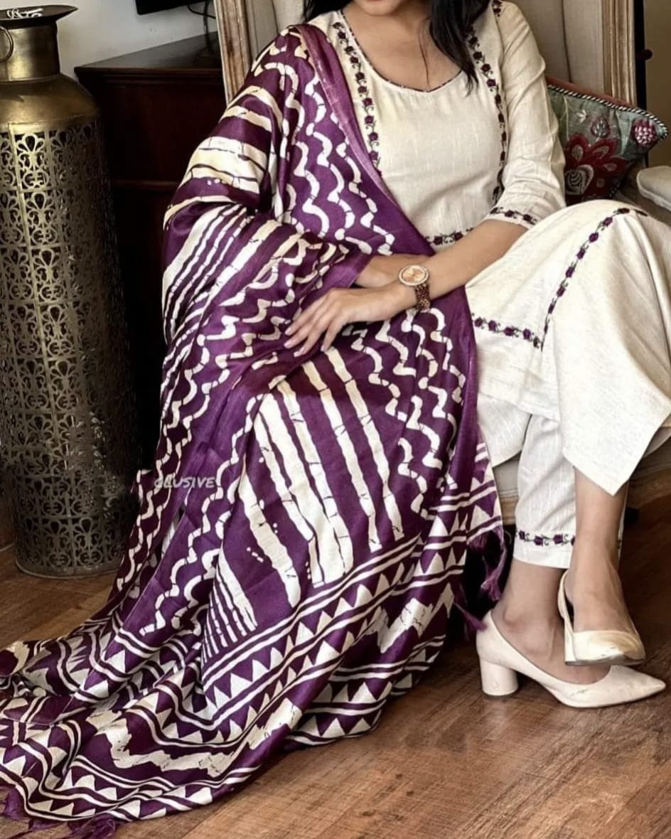 Handloom cotton kurta pant In Germany