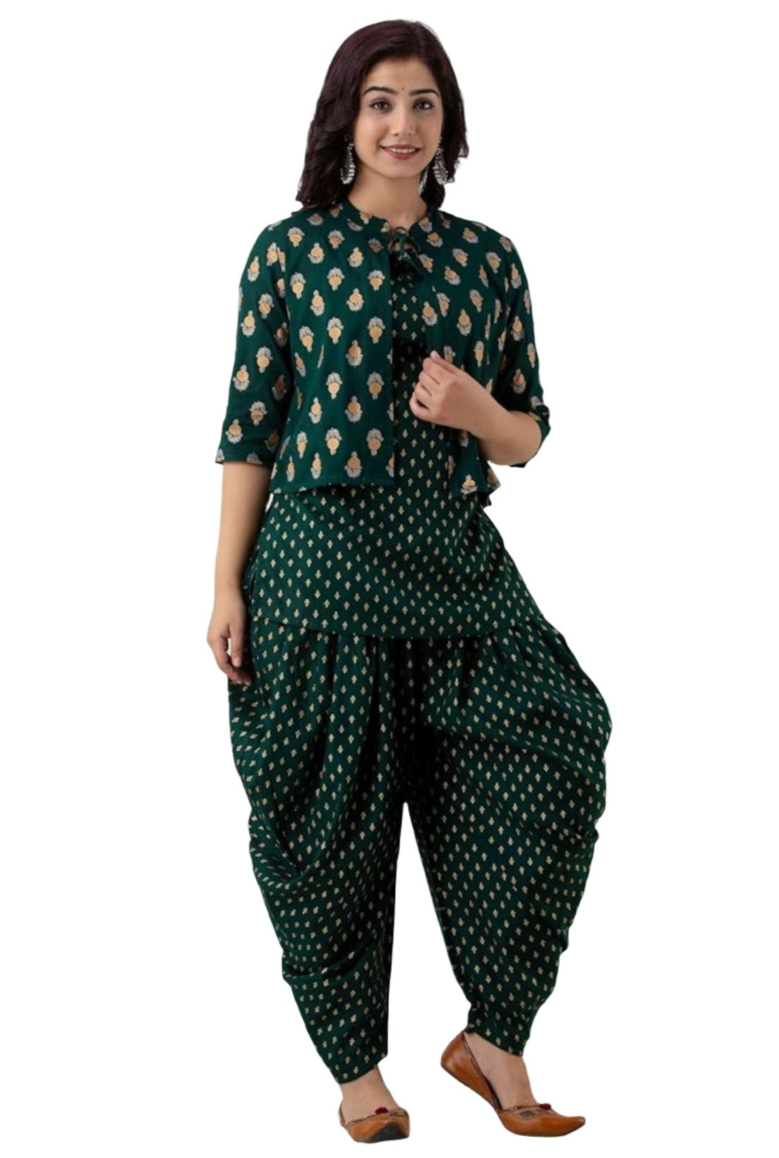 Kurta Dhoti Pant Ethnic Jacket Set In Germany