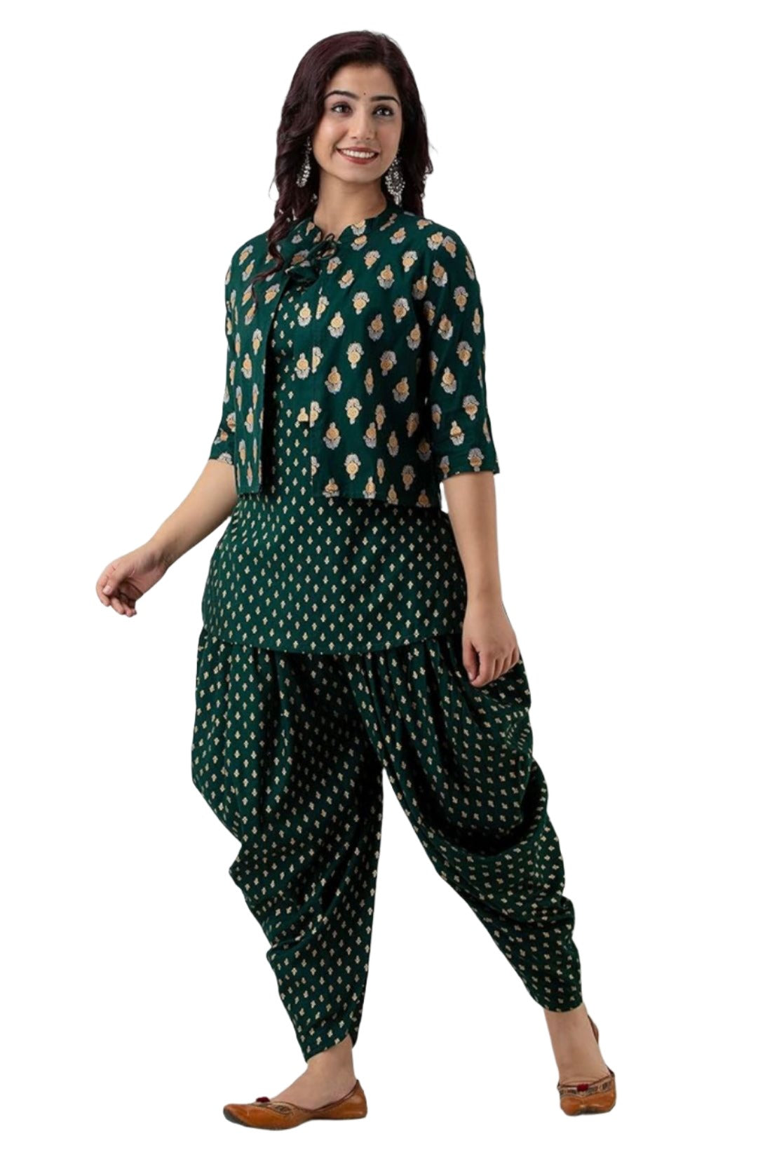 Kurta Dhoti Pant Ethnic Jacket Set In Germany