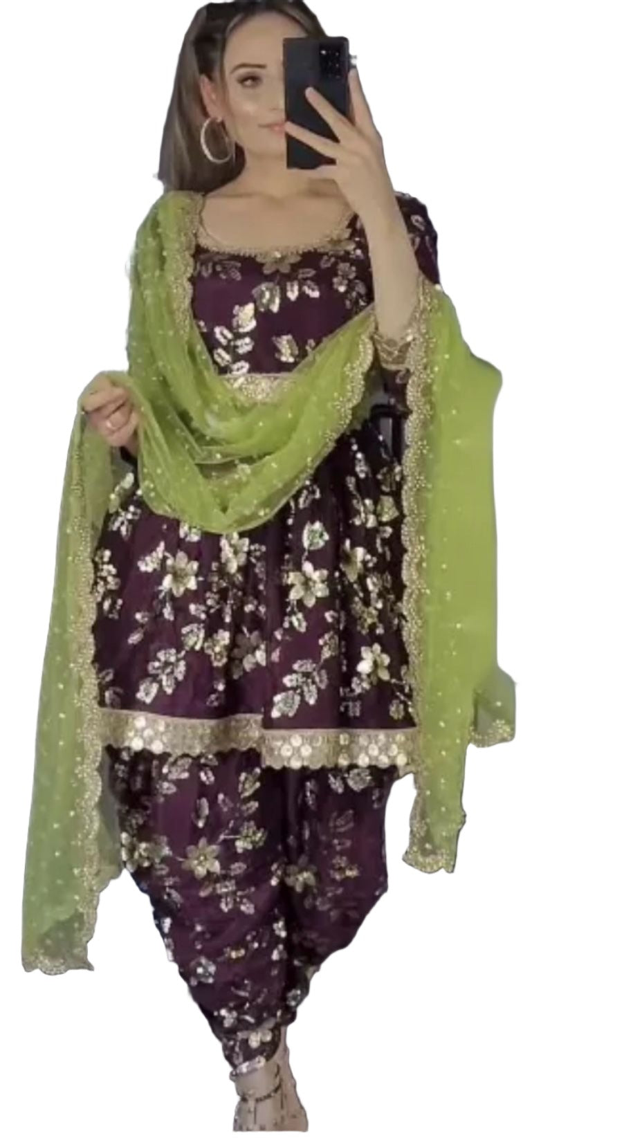 Punjabi Patiyala Suit in Germany