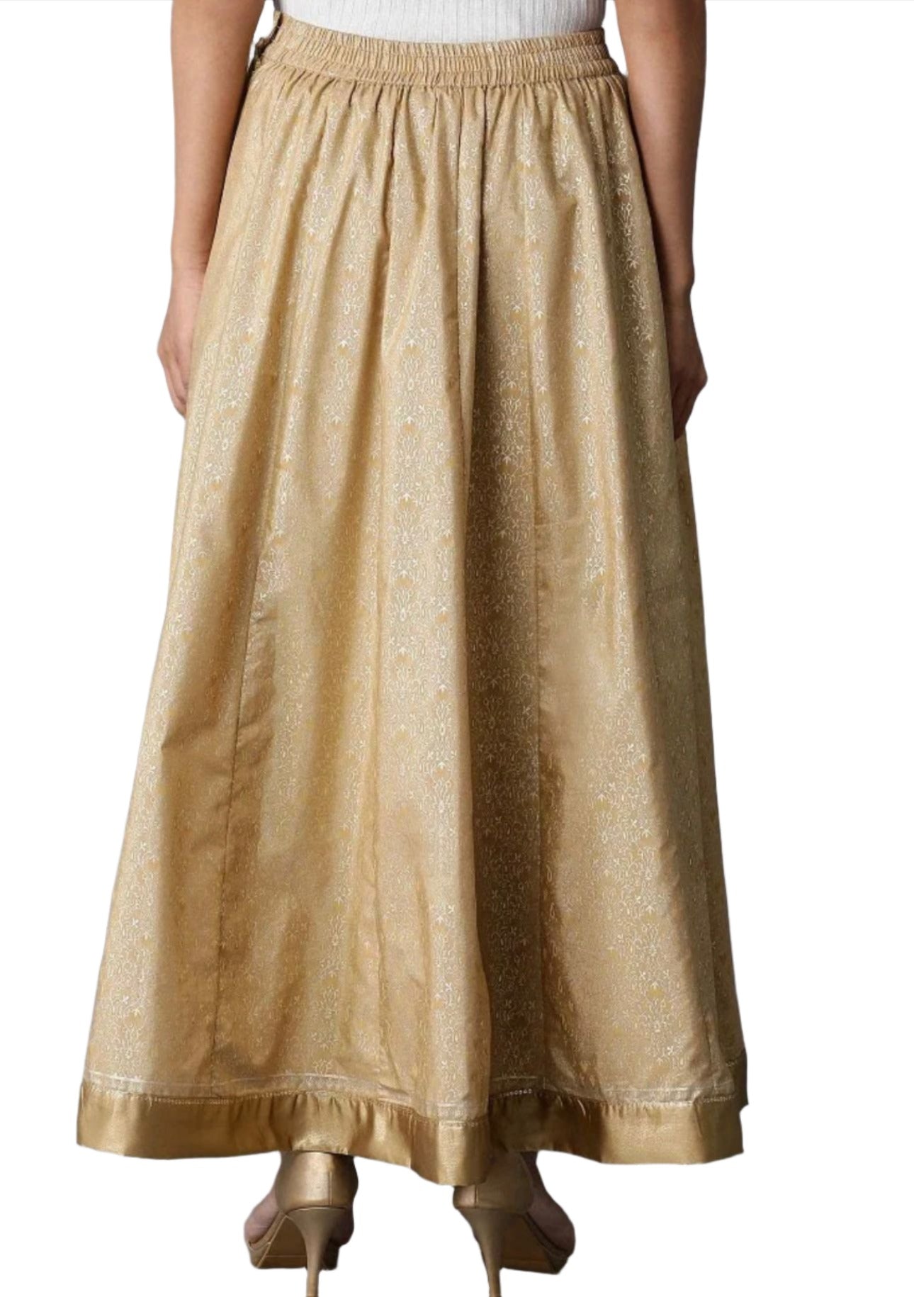 Gold Printed Skirt In Germany