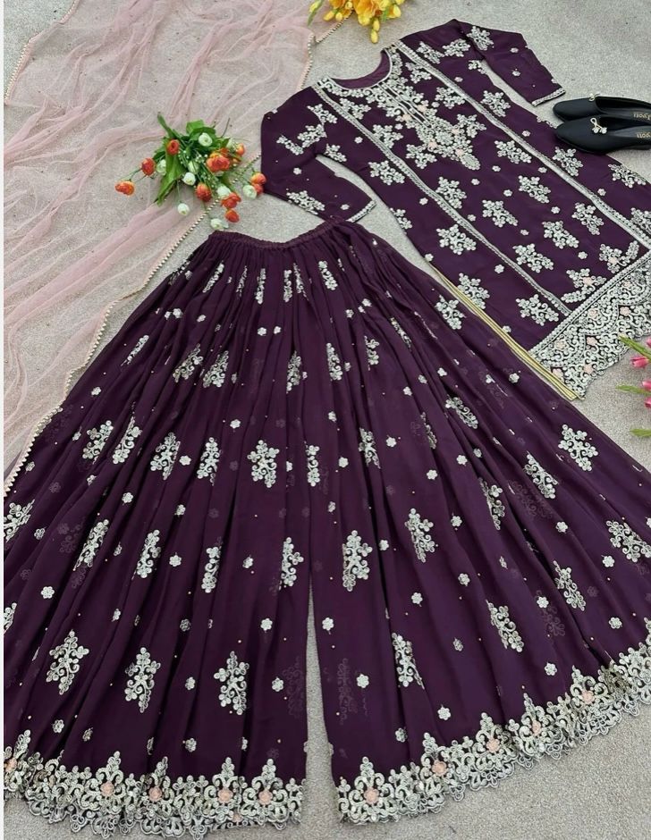 Pakistani Sharara Outfit In Germany