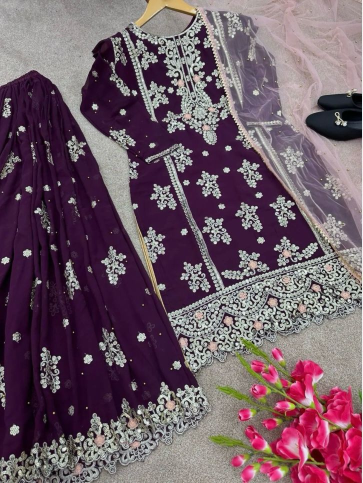 Pakistani Sharara Outfit In Germany