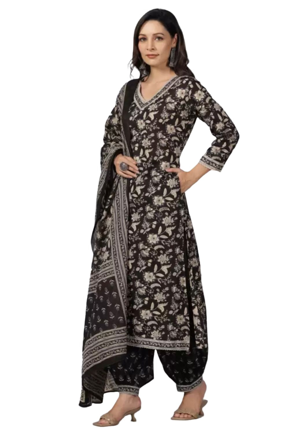 Pure Cotton Kurta Dupatta Set In Germany