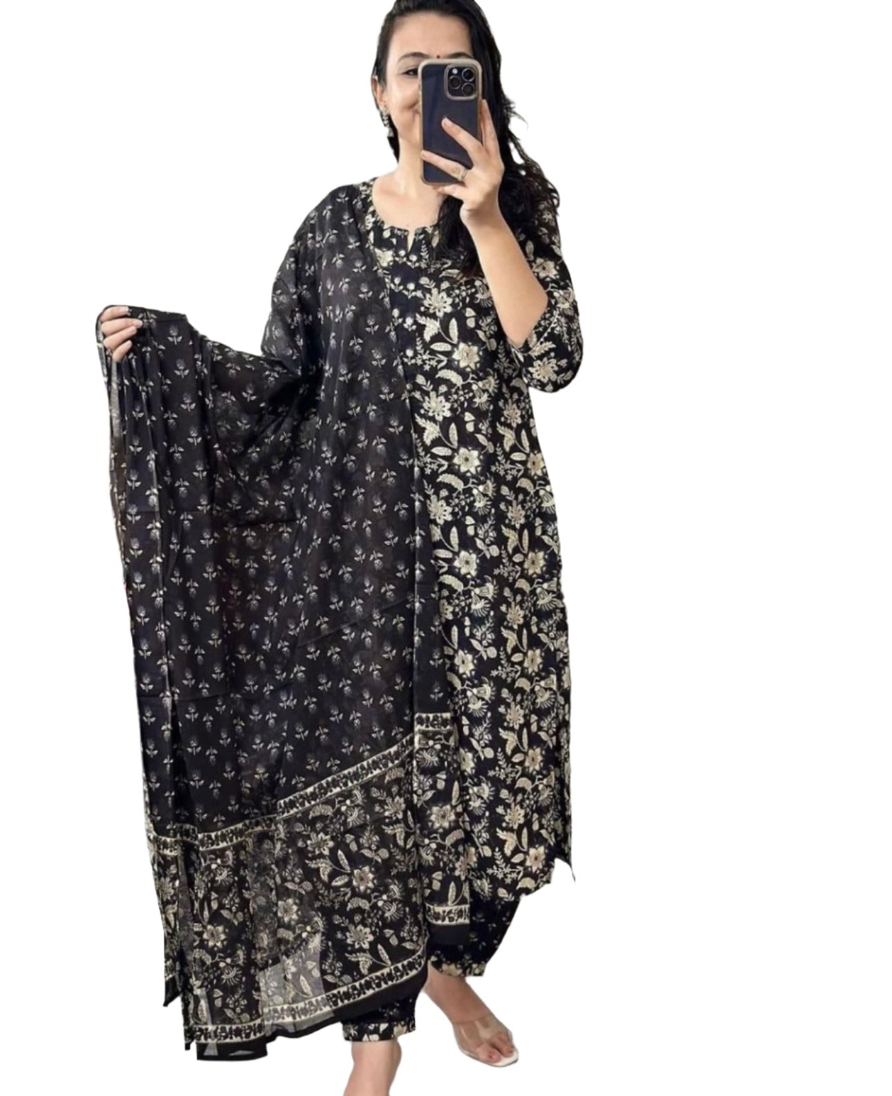 Pure Cotton Kurta Dupatta Set In Germany