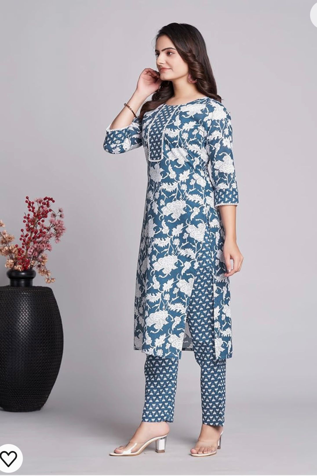 Pure Cotton Kurta With Pant In Germany