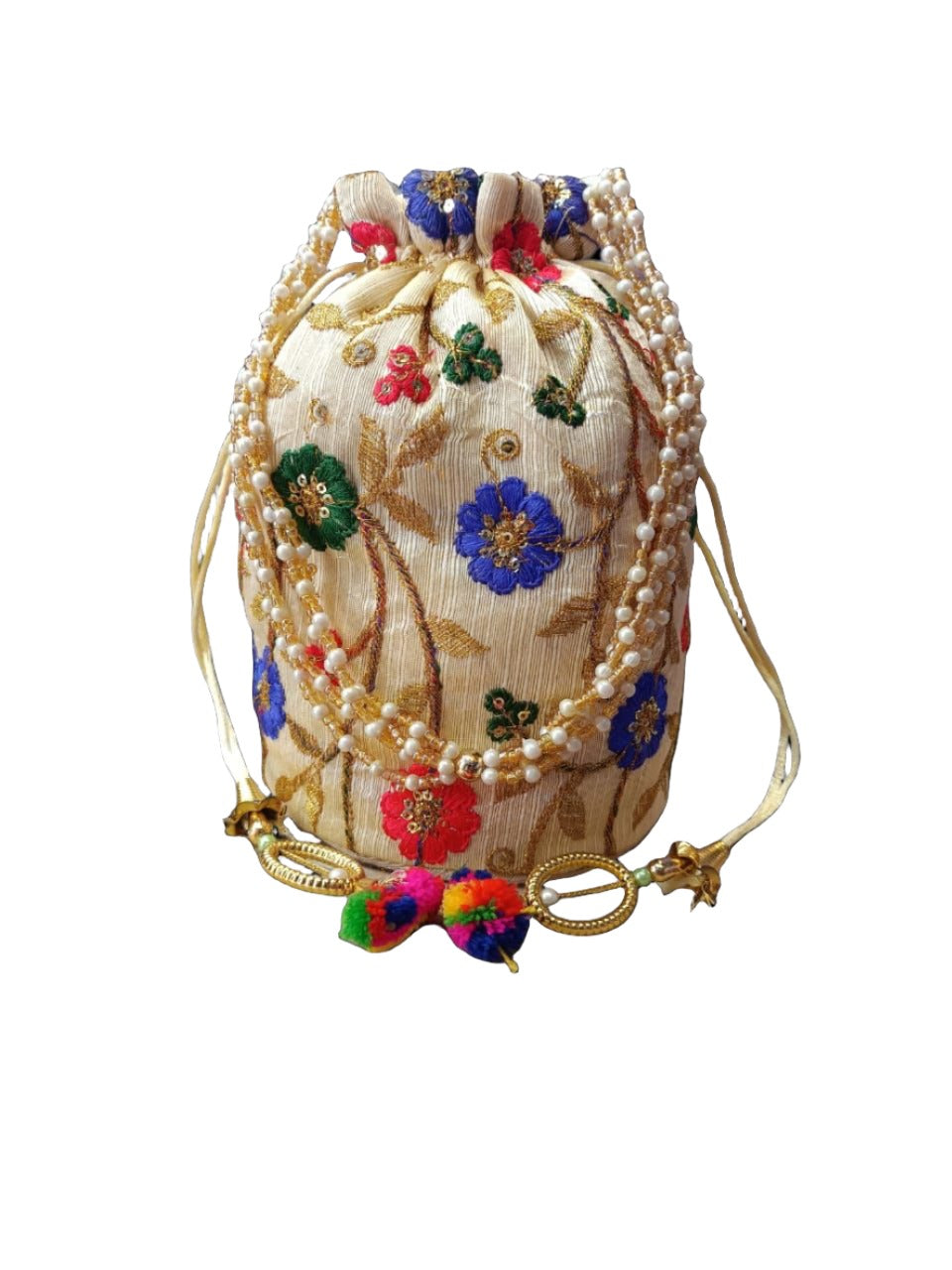 Indian Velvet Potli Bag
