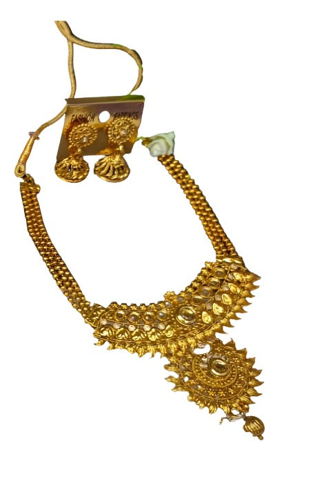 South Indian Gold Plated Necklace Set