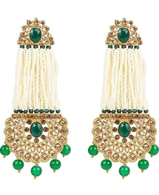 18K Gold Plated Pearl Earrings For Women