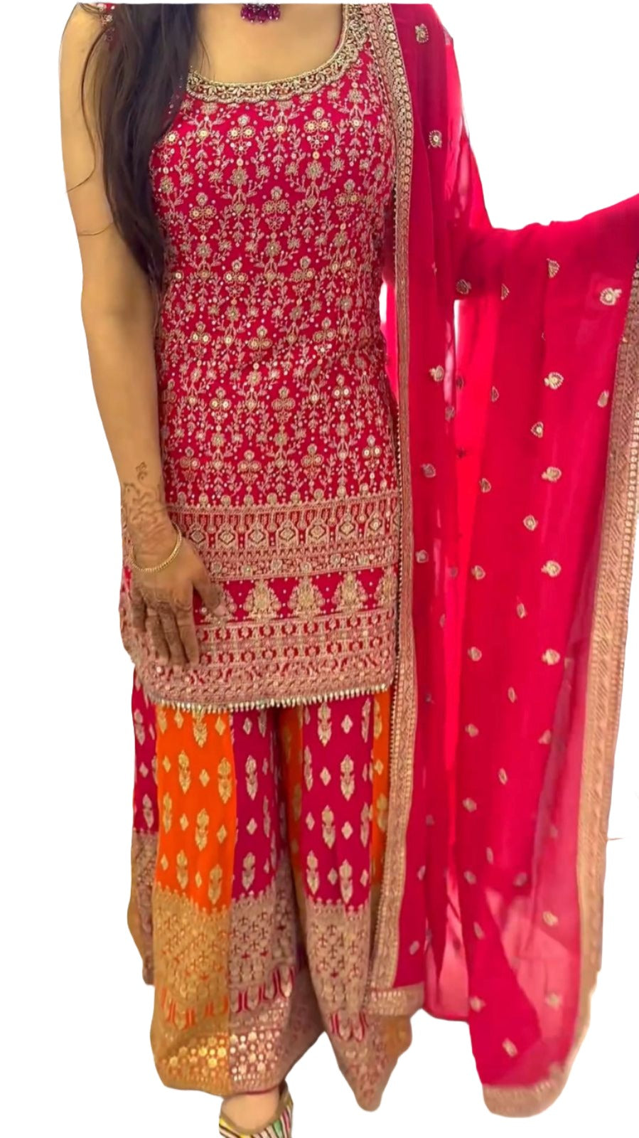 EID Special Fully Stitched Sharara Set In Germany