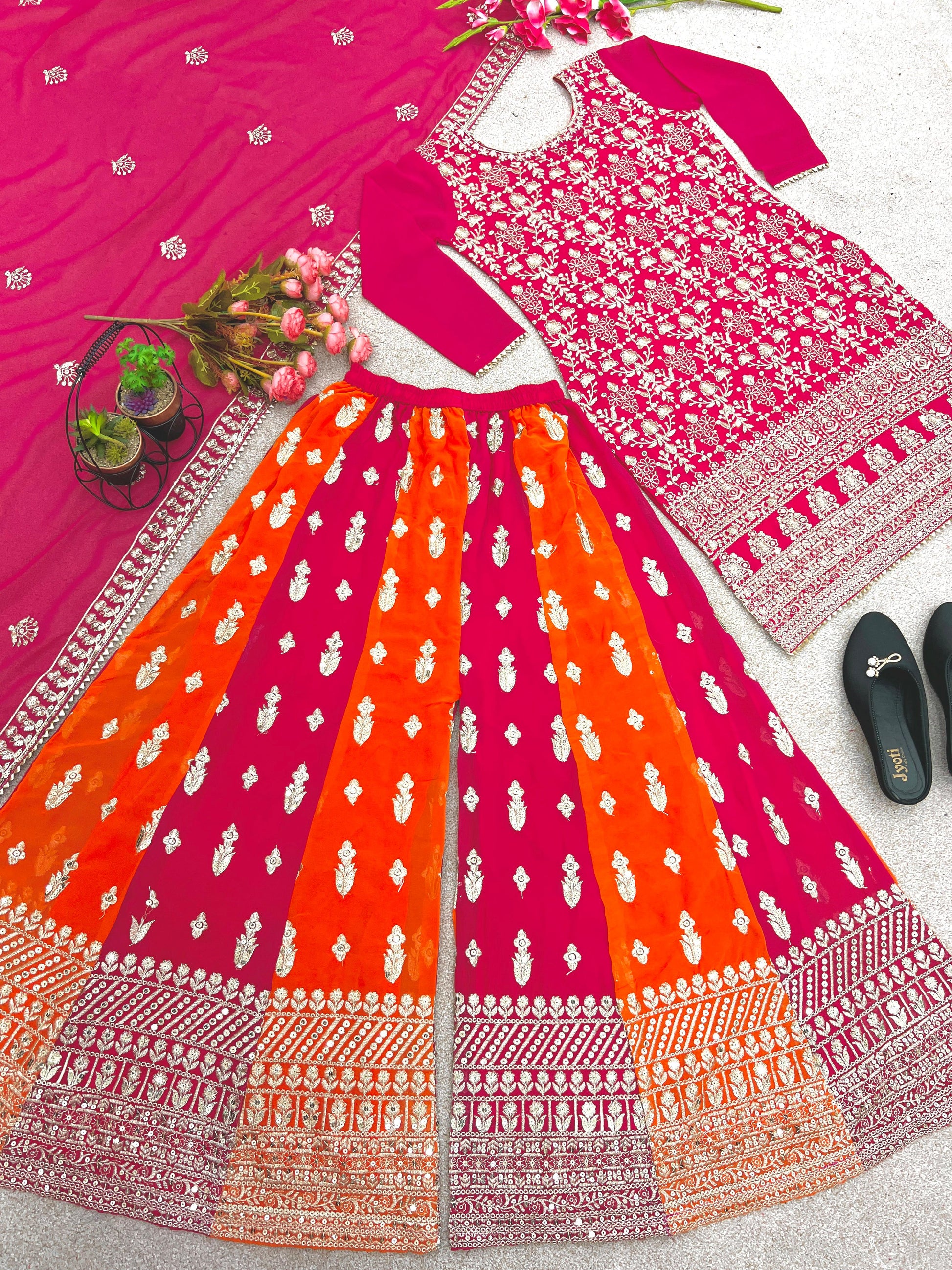 EID Special Fully Stitched Sharara Set In Germany