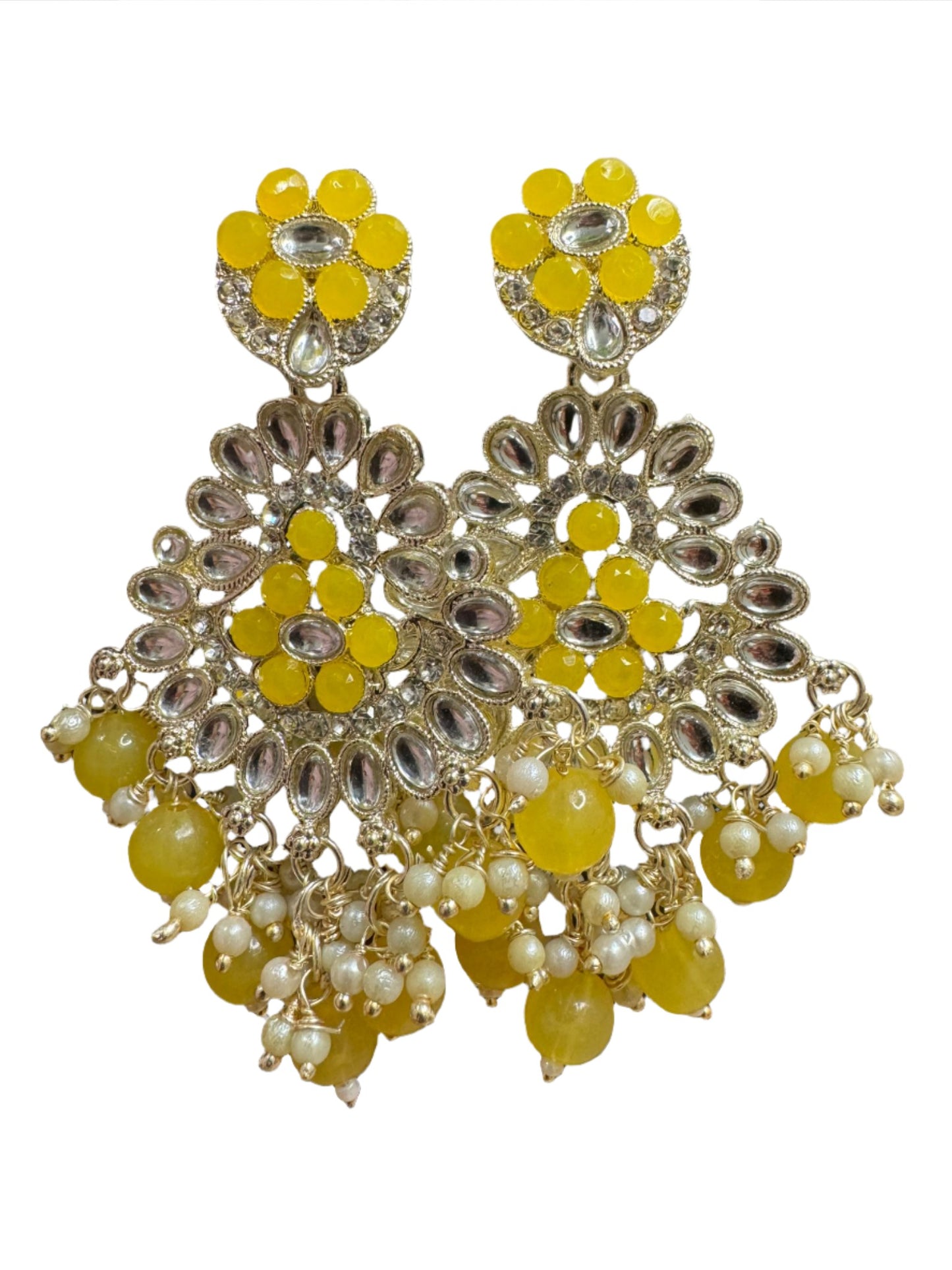 Kundan Pearl Earrings