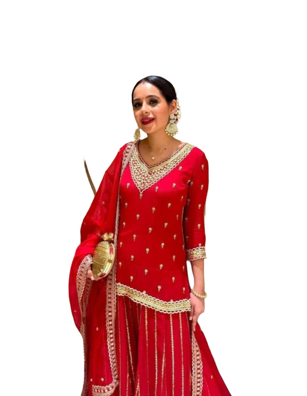 Sharara Suit Heavy Georgette