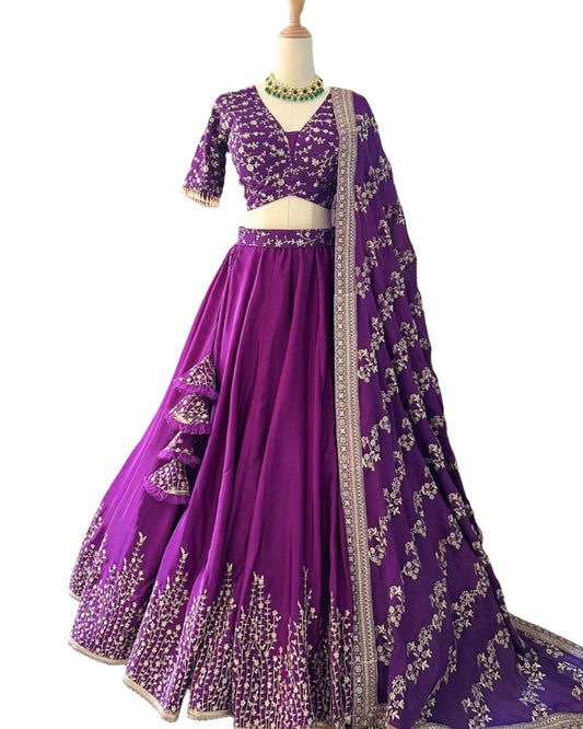 Lehenga Choli With Full Heavy Embroidery In Germany