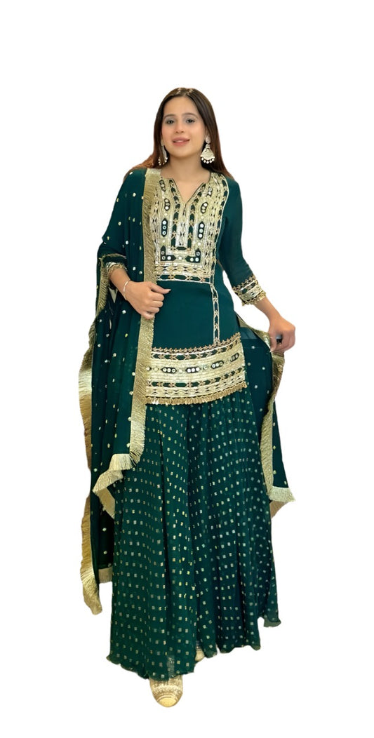 Key specification Fabric : Georgette Color : Rama Size : XXL, XL, L, M Occasion : Daily Wear, Festival, Party Wear Work : Embroidered