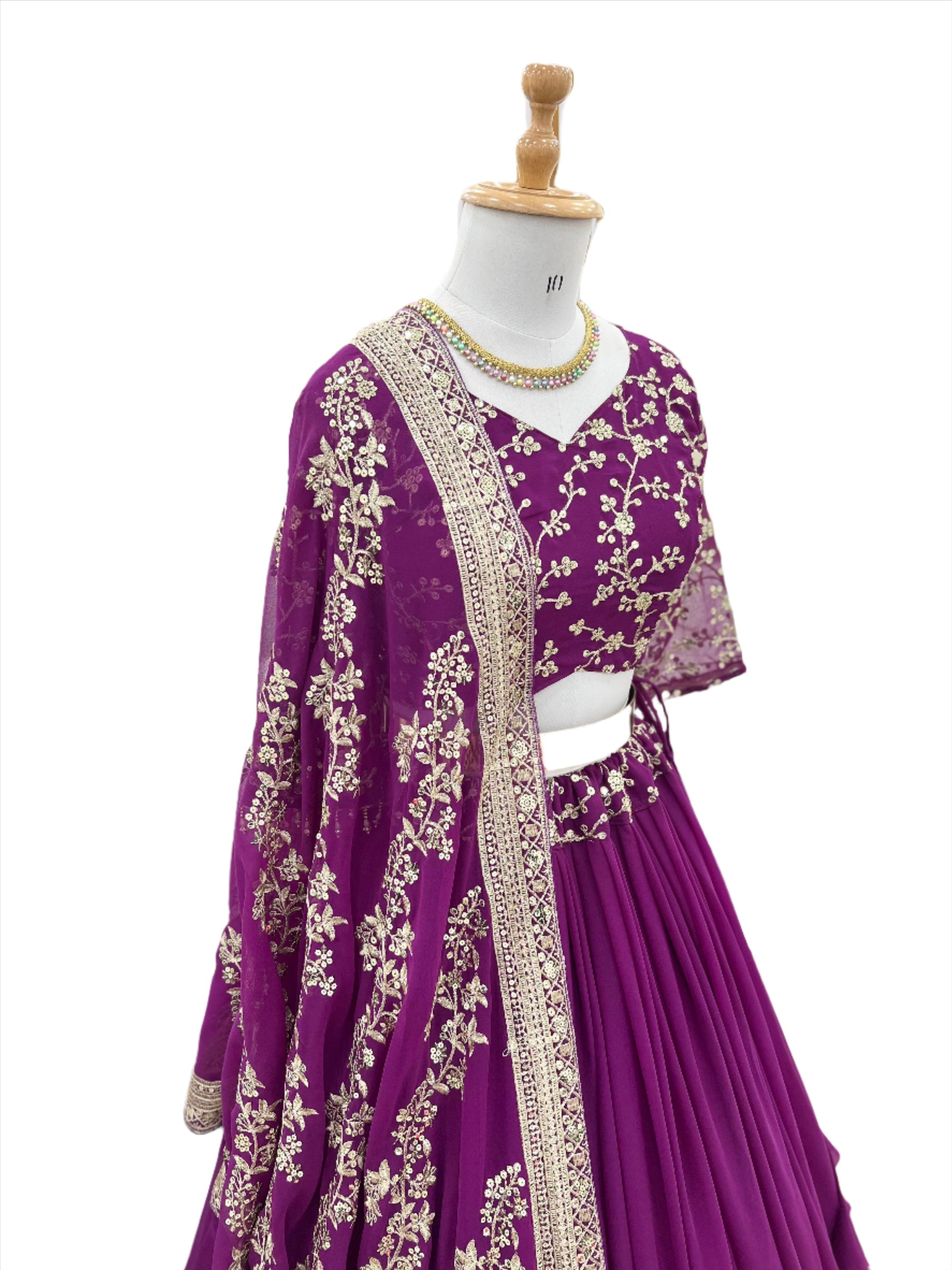 Lehenga Choli With Full Heavy Embroidery In Germany