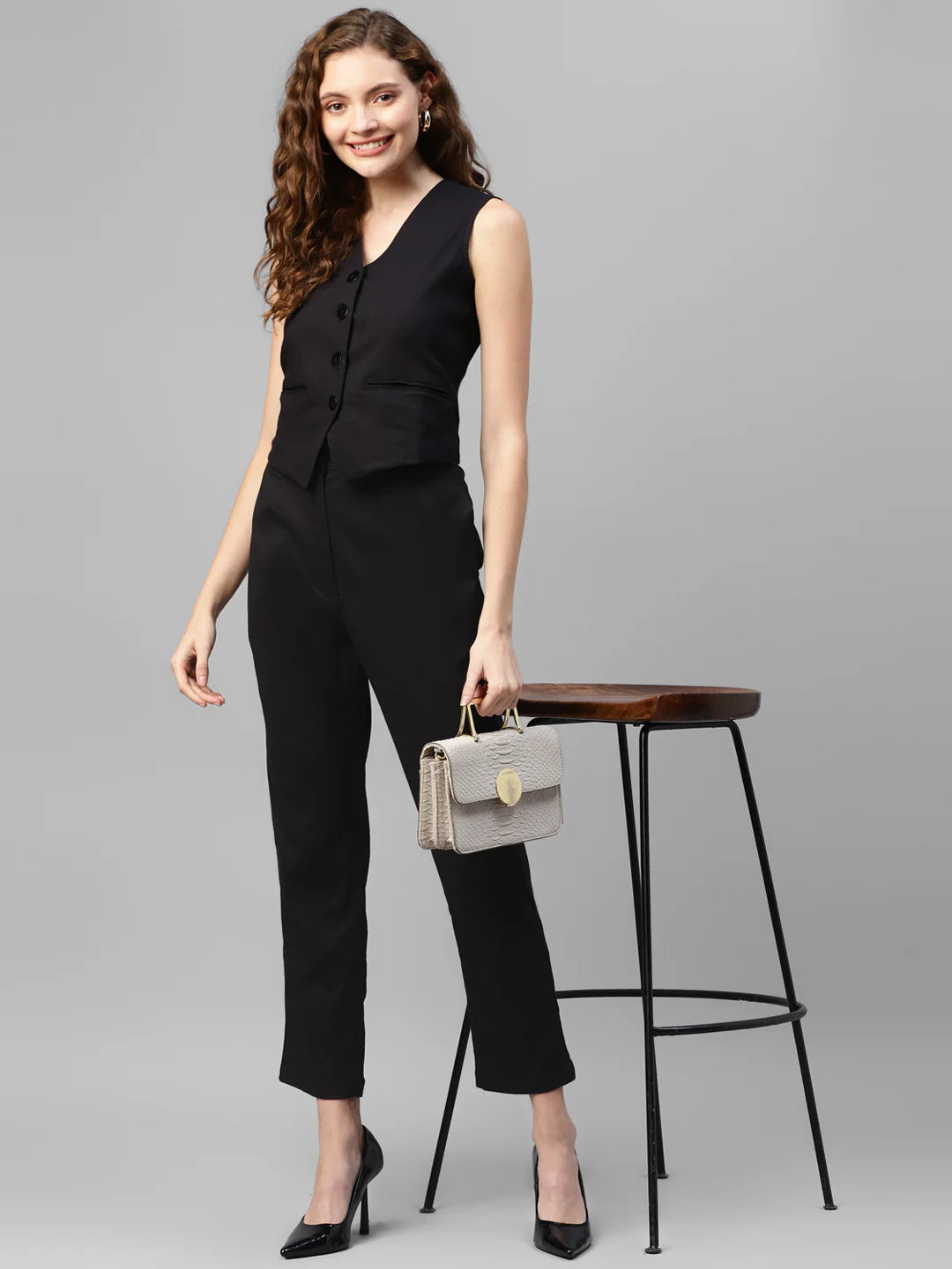 Black Women Co-Ord Set in Berlin