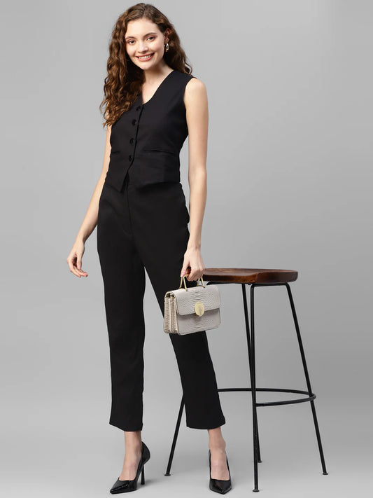 Black Women Co-Ord Set in Berlin