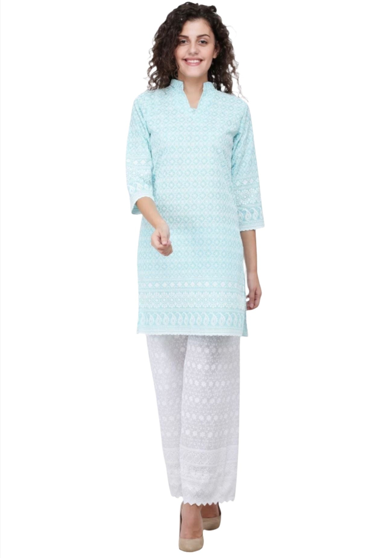 Chikan Embroidery Kurti In Germany