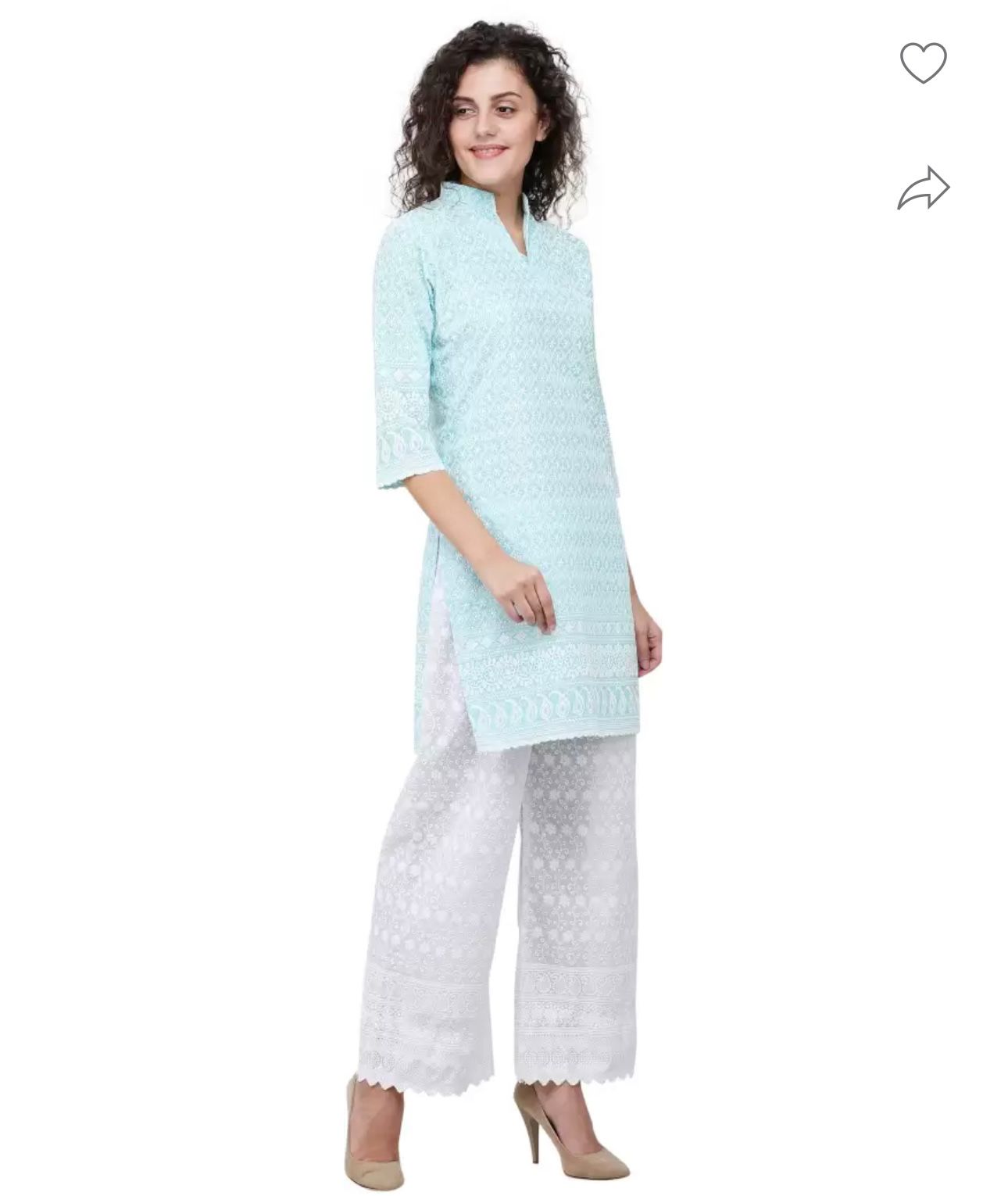 Chikan Embroidery Kurti In Germany