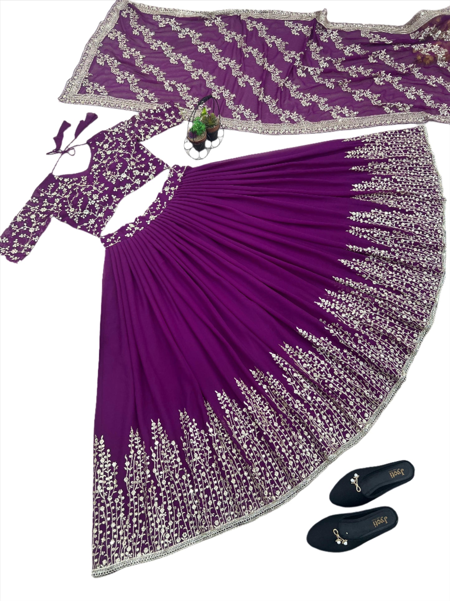 Lehenga Choli With Full Heavy Embroidery In Germany