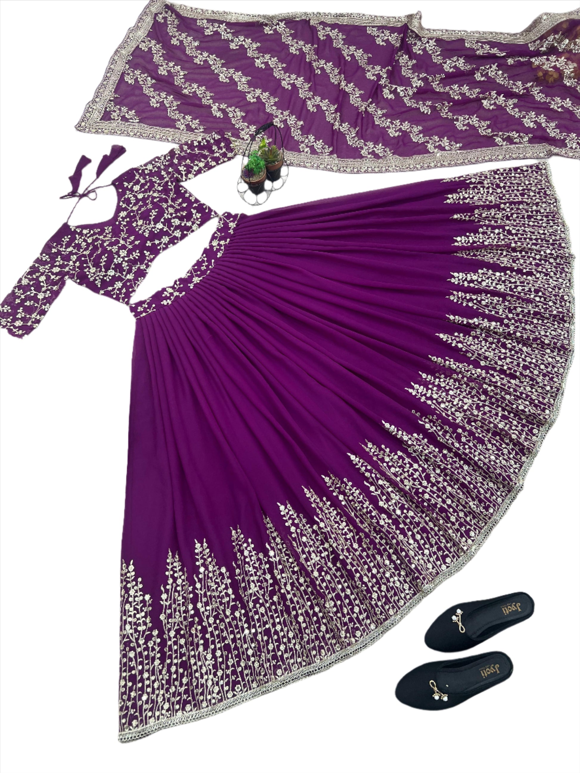 Lehenga Choli With Full Heavy Embroidery In Germany