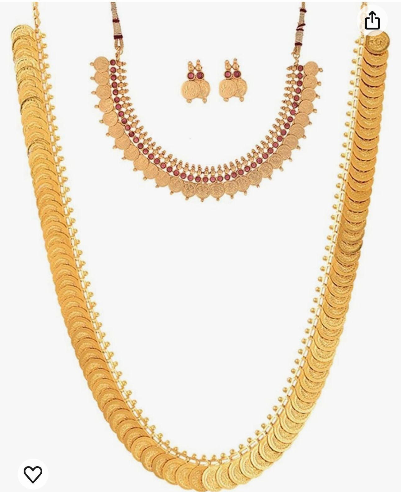 South Indian Gold Plated Jewellery Set In Berlin