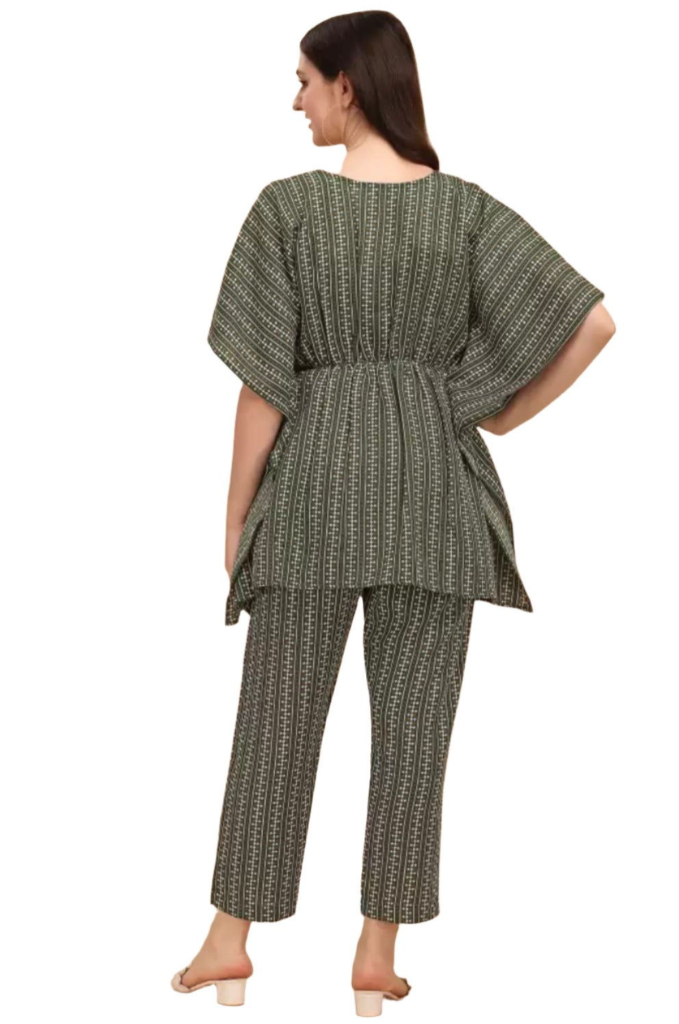 Cotton Kaftan Pant Set In Germany