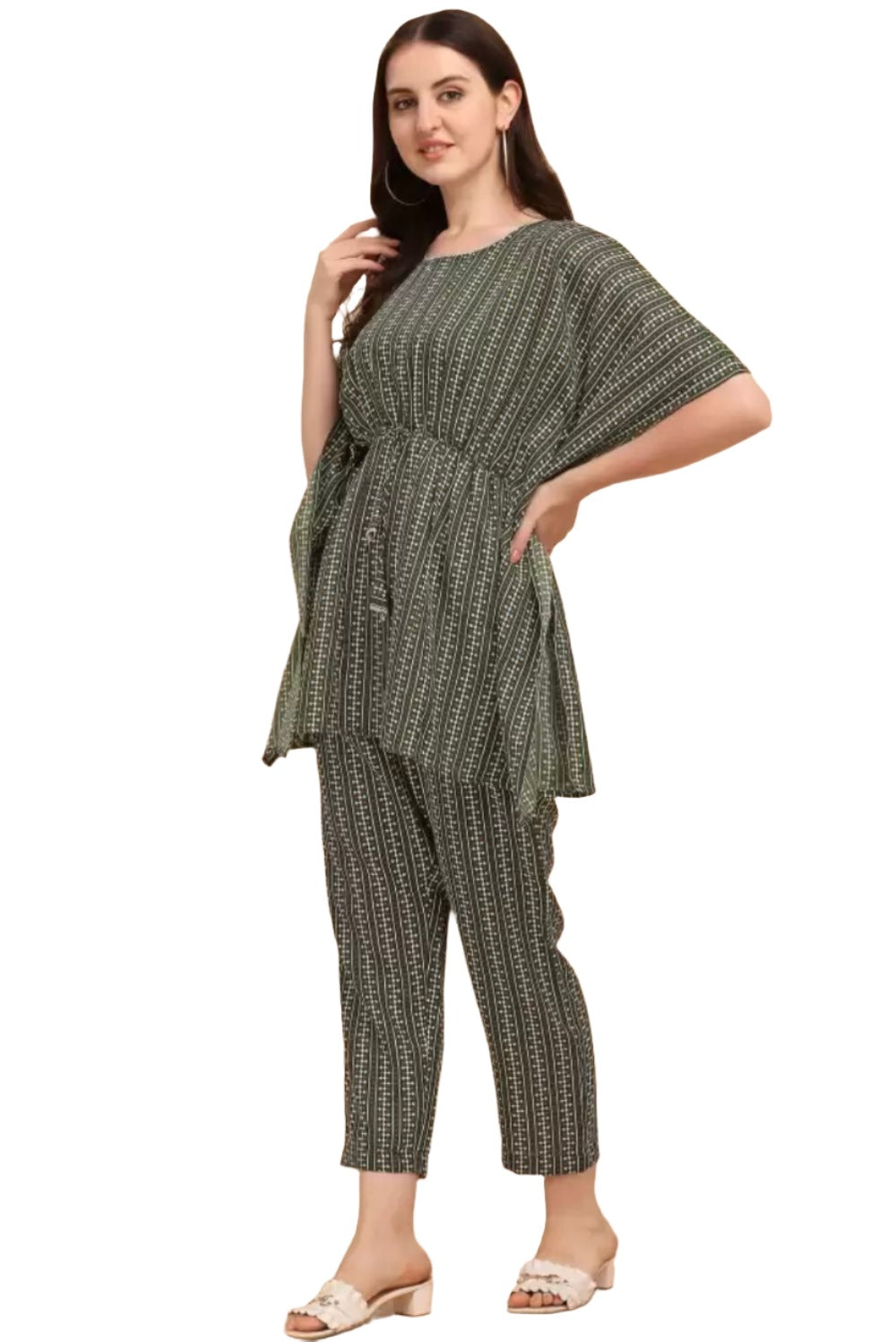 Cotton Kaftan Pant Set In Germany