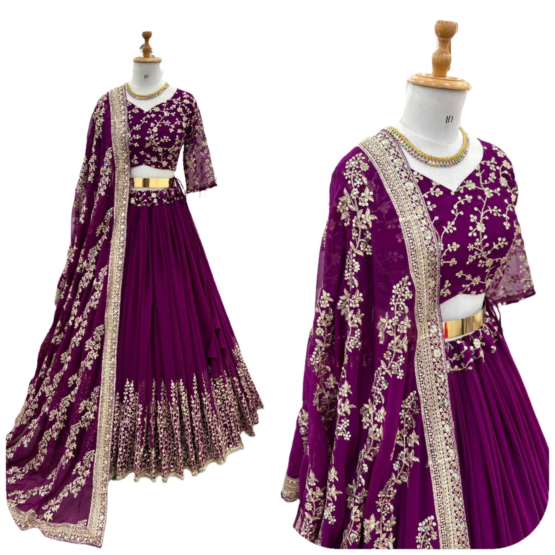 Lehenga Choli With Full Heavy Embroidery In Germany