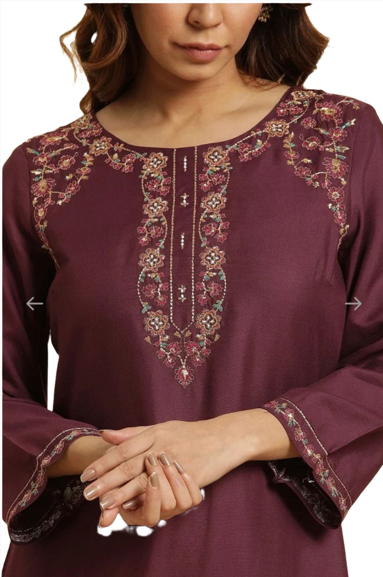 Indian Embroidered Kurta In Germany