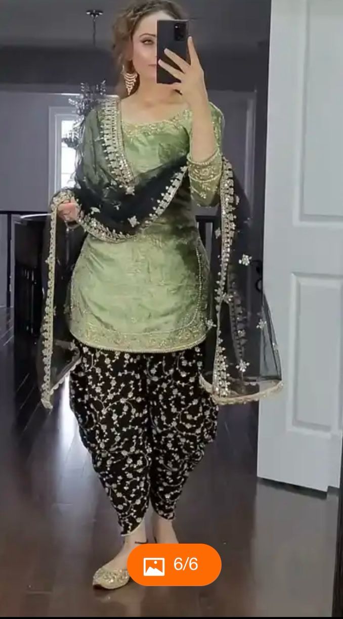 Pakistani Patiala three piece