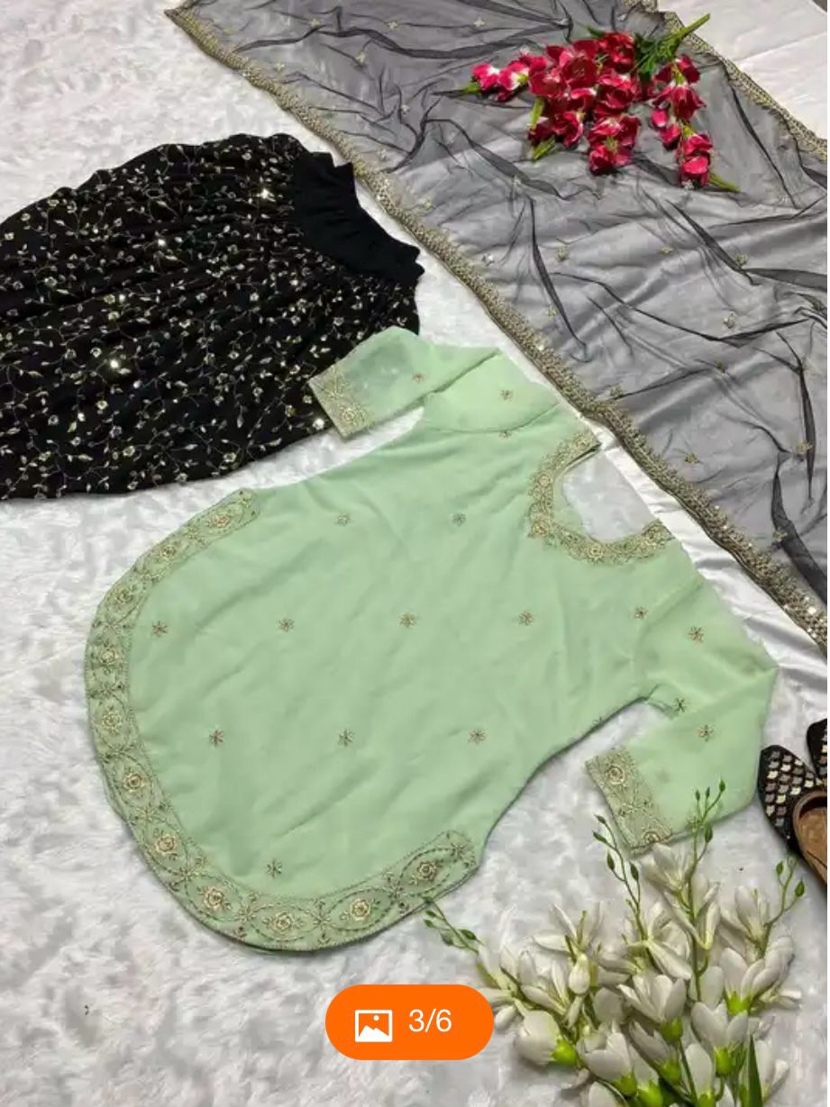 Pakistani Patiala three piece