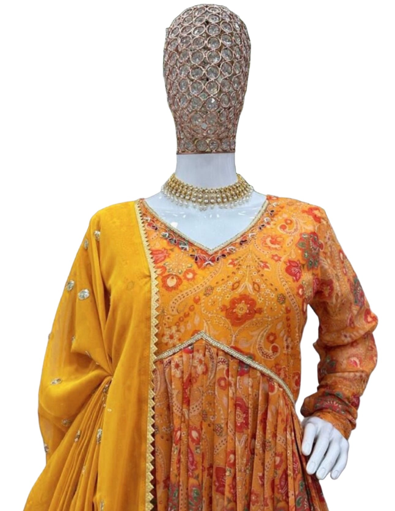 Anarkali Gown Indian Party Wear