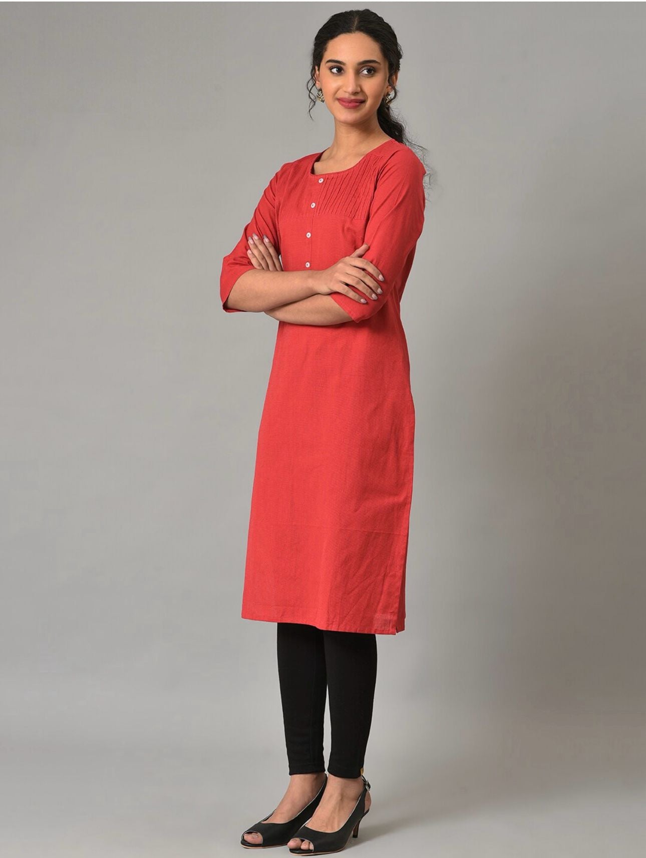 Knee Length Straight Kurta