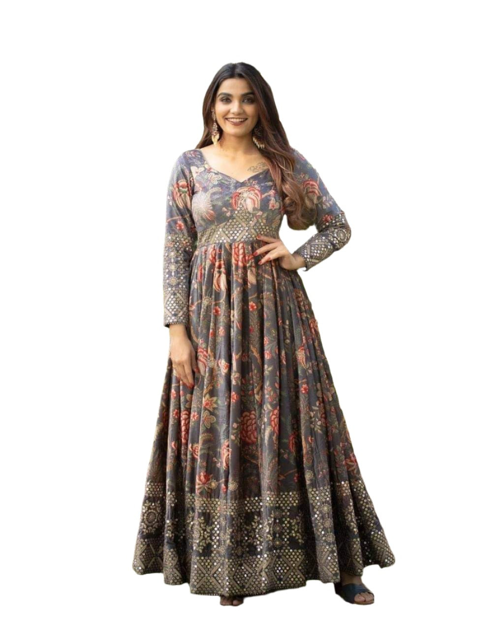 Deginer-Kleid (Indian Party Wear Collection)