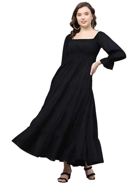 Women A-line Black Dress in Germany