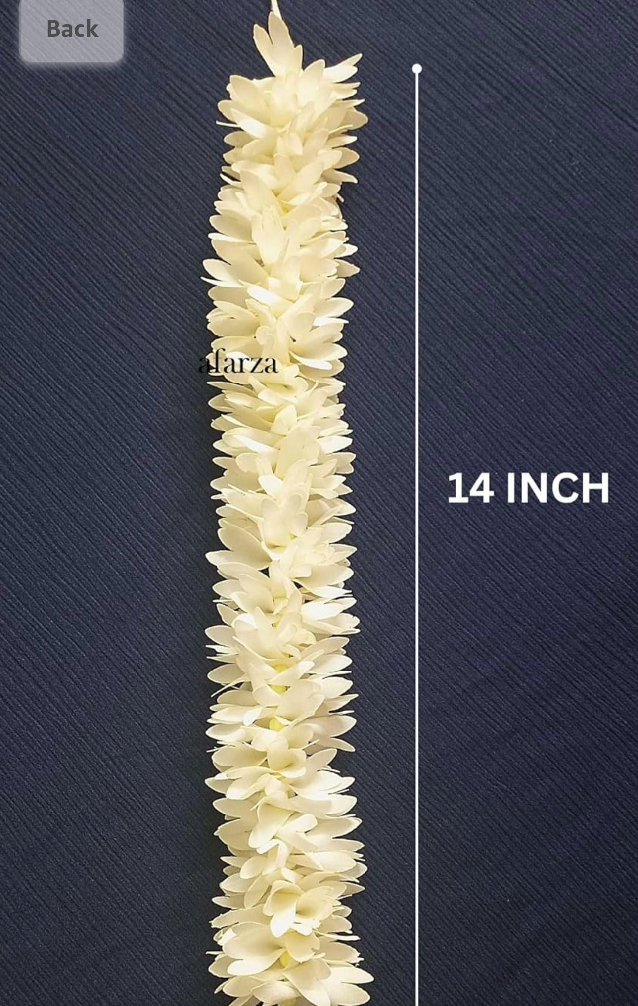 Gajra For Hair Bun Juda Accessories Mogra Jasmine For Women Pack Of 1 Pcs., White