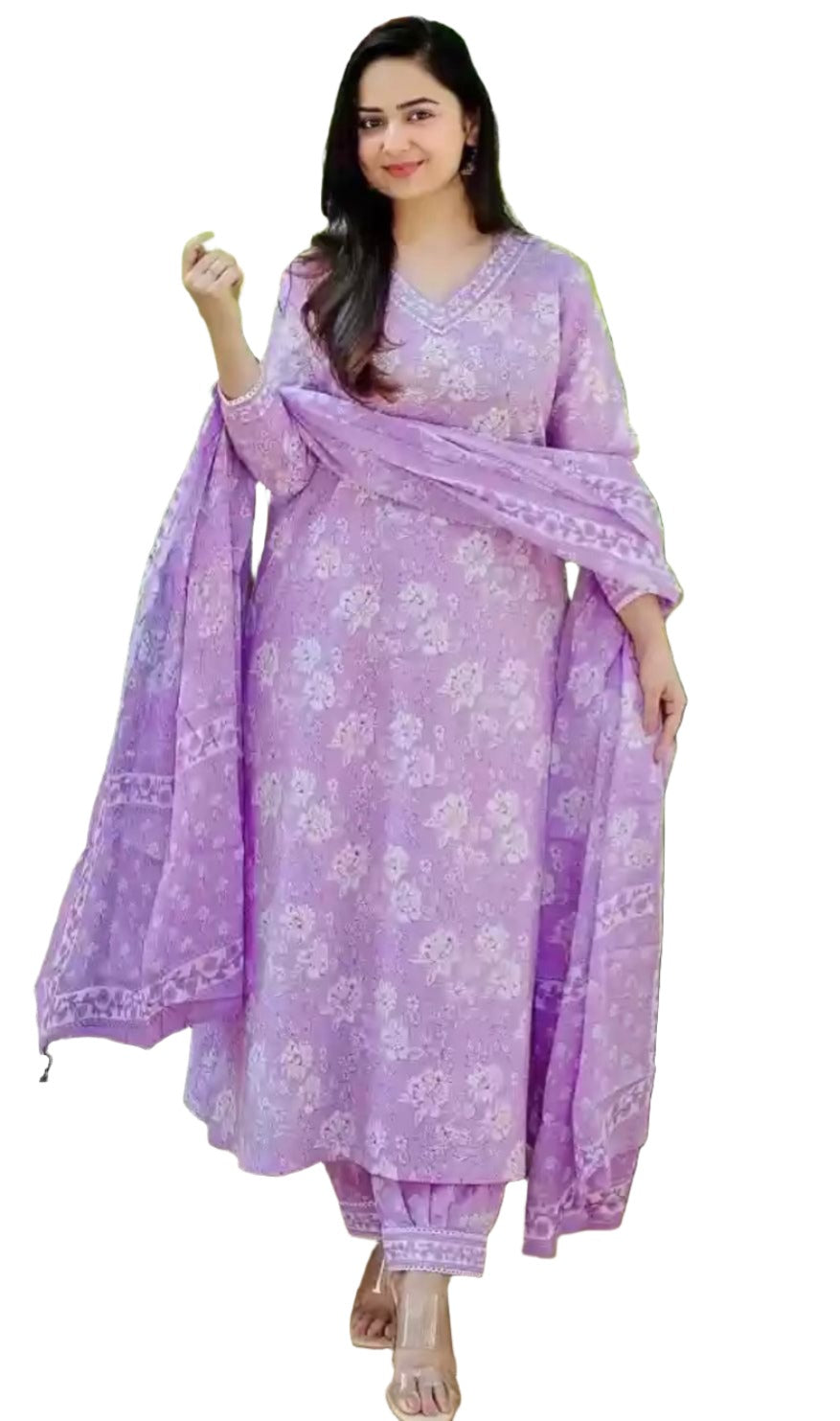 Pure Cotton Kurta Set