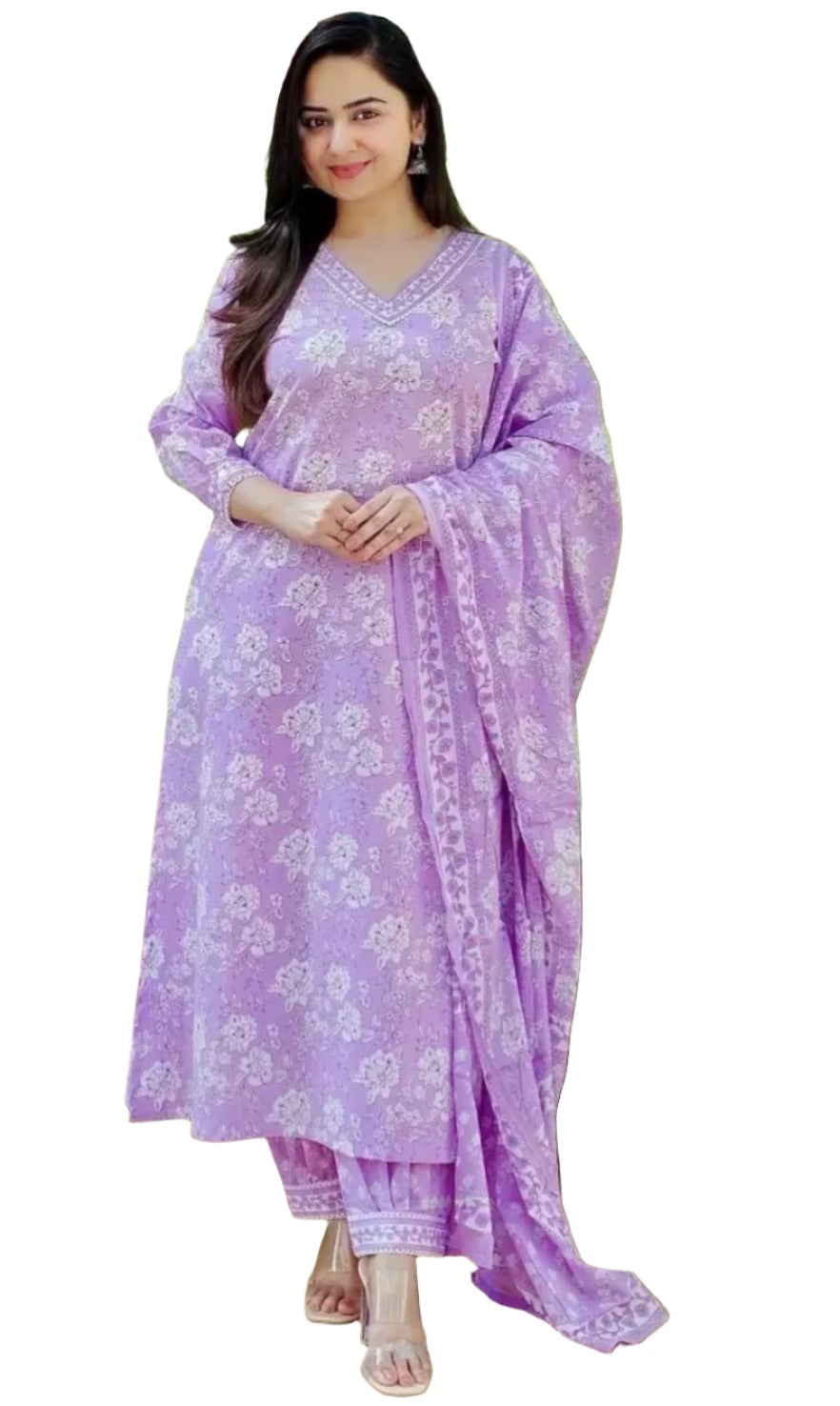 Pure Cotton Kurta Set