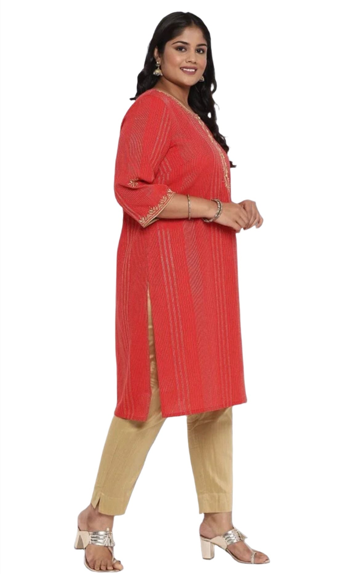 Embroidered Straight kurta In Germany