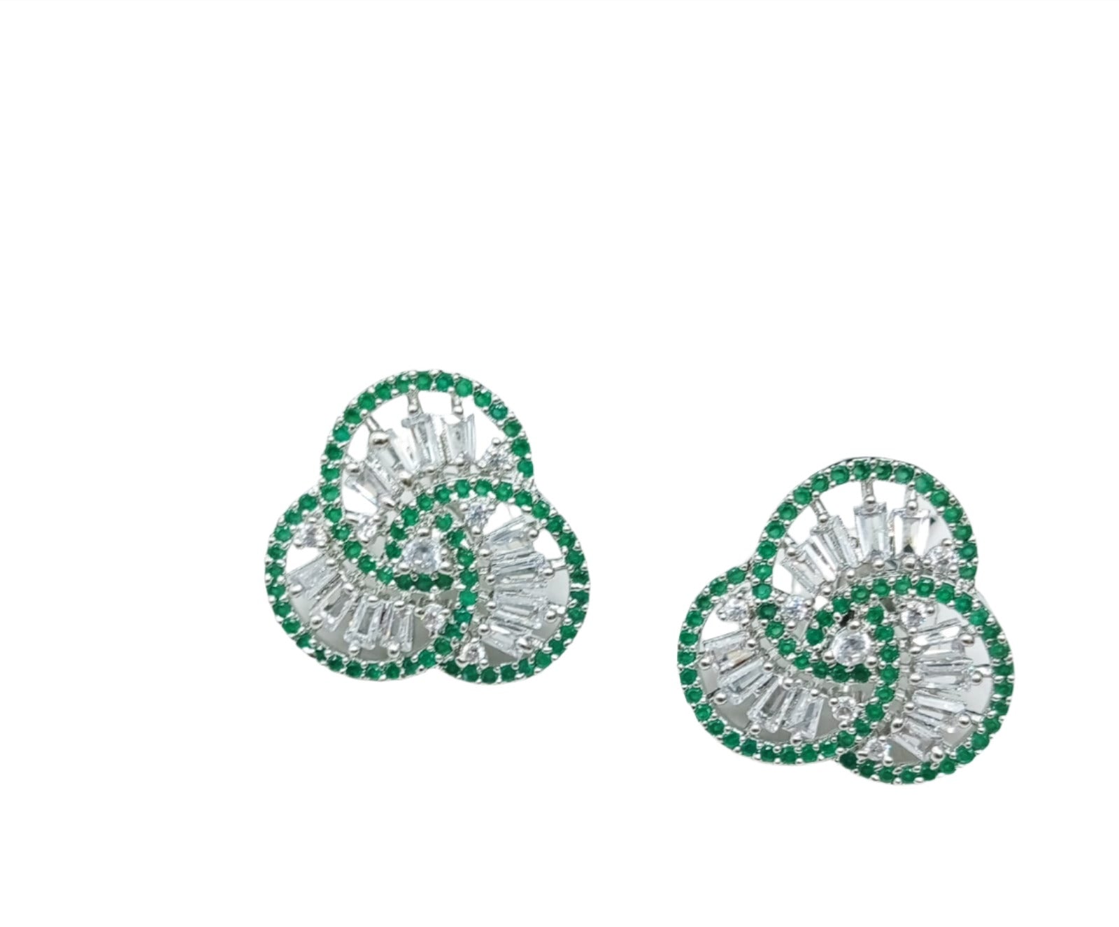 American Diamonds Stud Traditional Stylish Fancy Earrings In GermanyAmerican Diamonds Stud Traditional Stylish Fancy Earrings In Germany