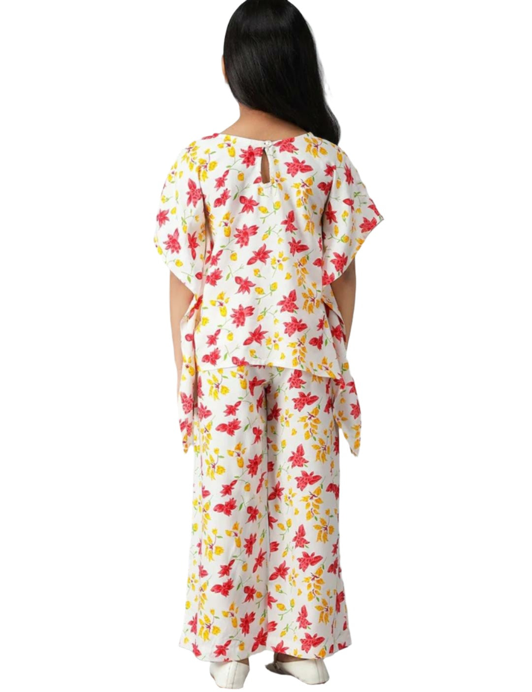 Kurta with Palazzos for Girls Floral Printed