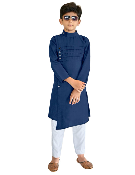 Boys Traditional kurta payjama 🧥Crosskurta🧥 blue