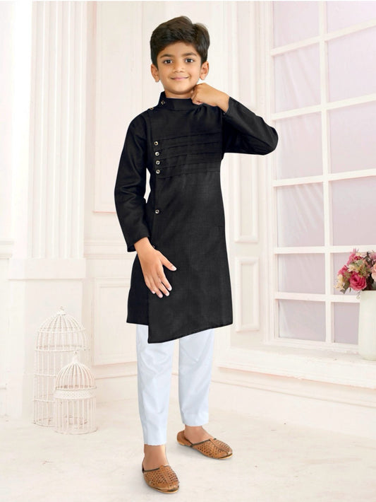 Boys Traditional kurta payjama 🧥Crosskurta🧥 black