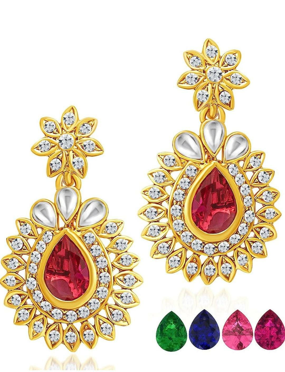 Kundan Gold Plated Wedding Necklace Set for Women