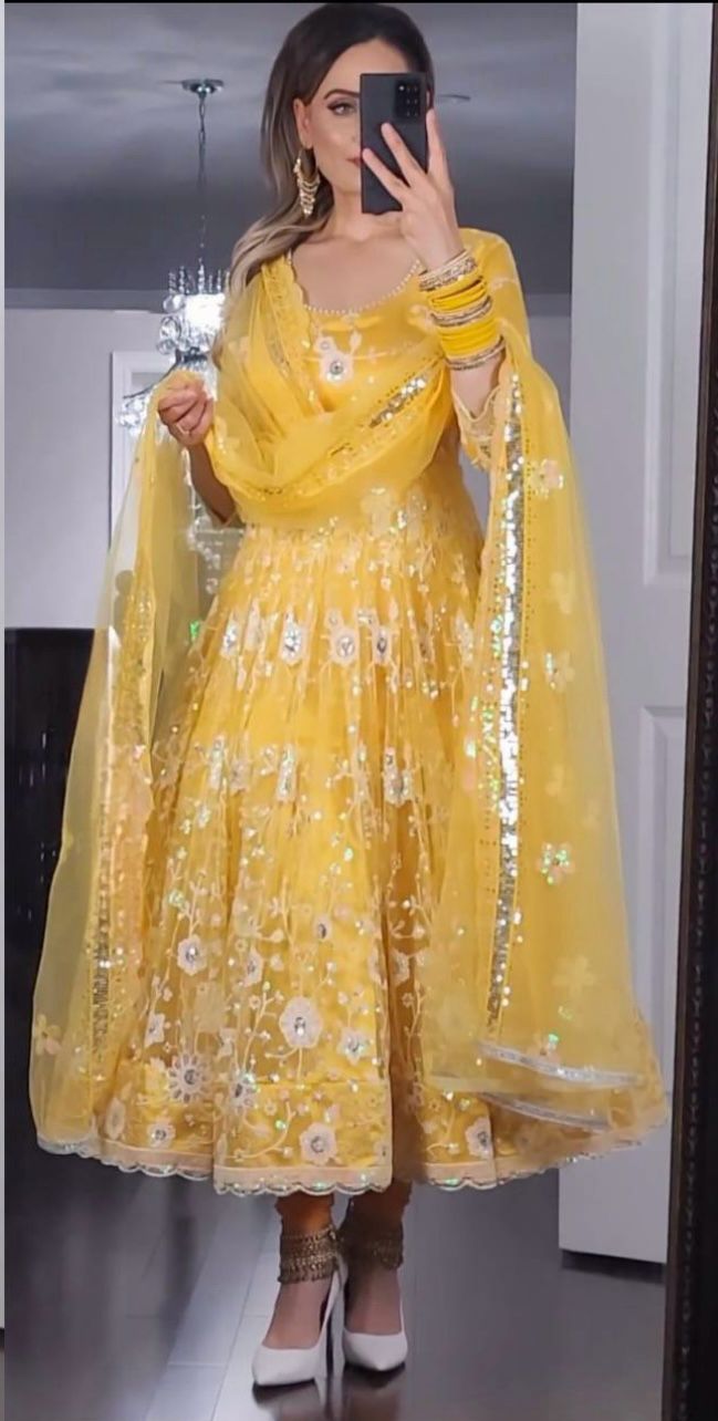 Net Long Gown