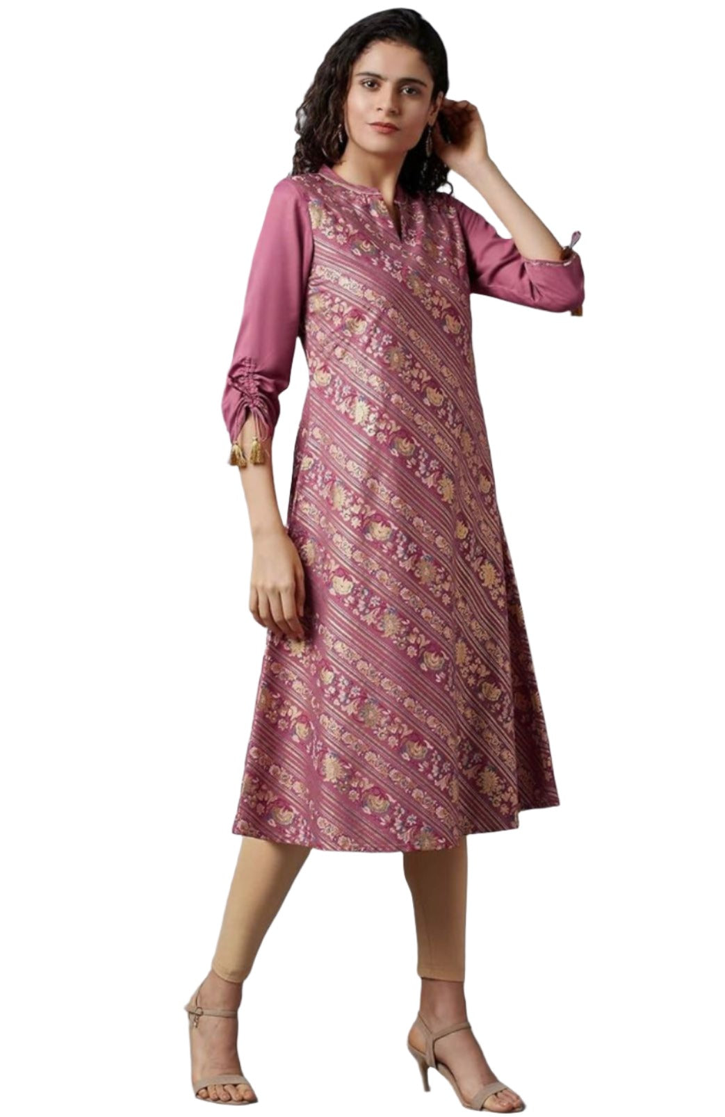 Women's Soft Silk Loose Kurta