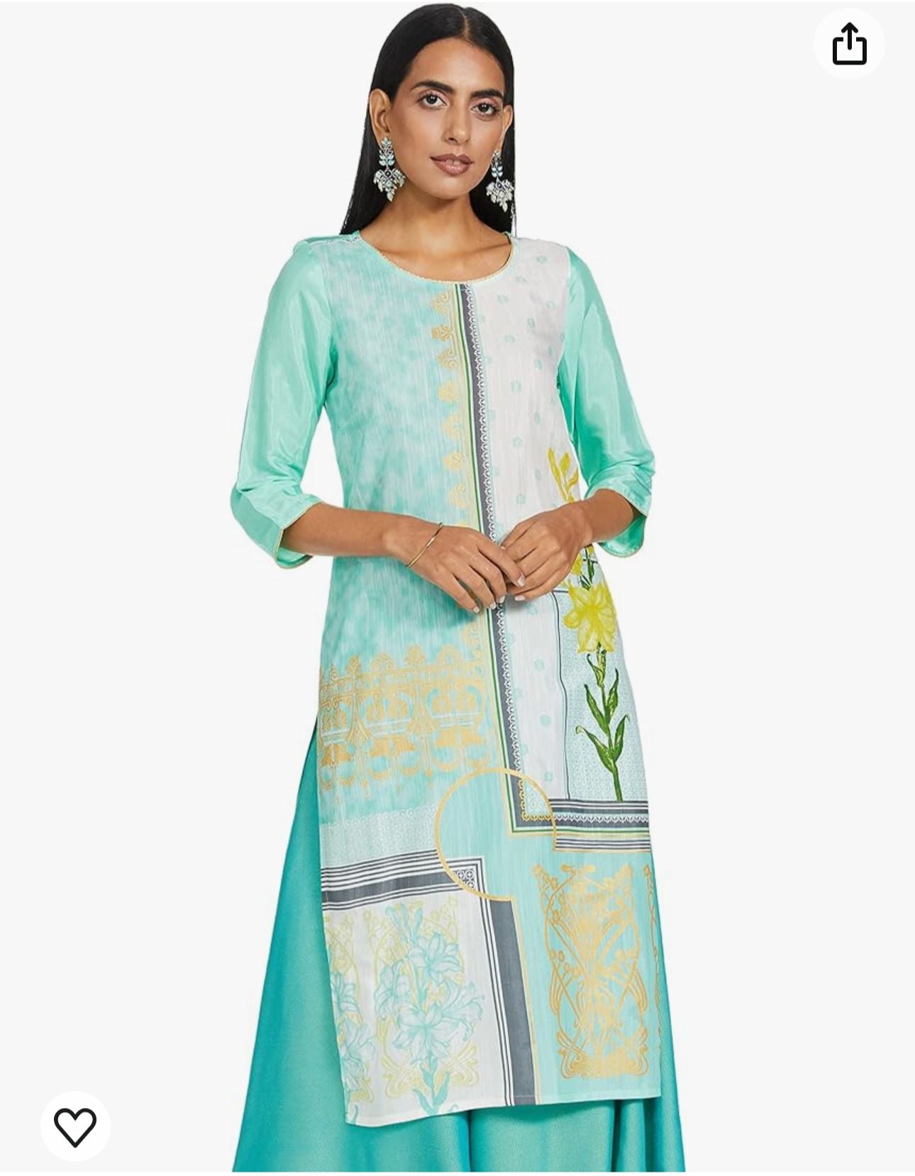 Women Rayon Regular kurta in Hamburg
