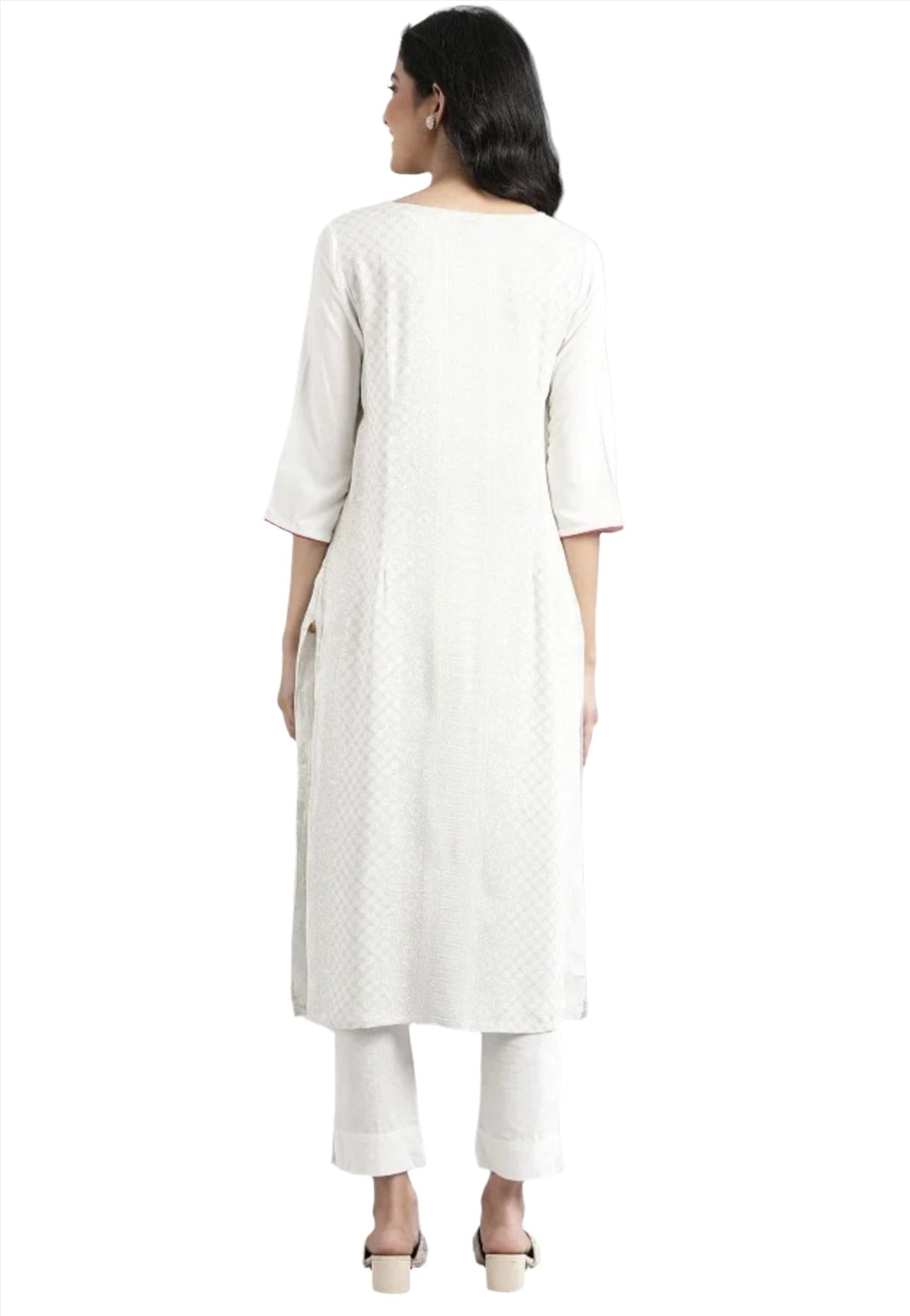 Off White Printed Kurta in berlin